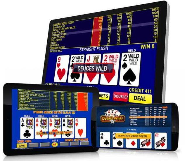 Jeux de vidéo poker au casino NolimitWay